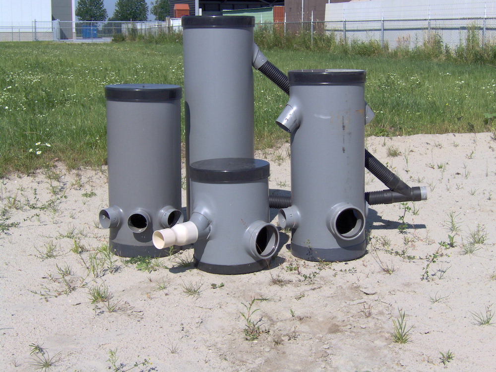 PVC-Drainage putten 1